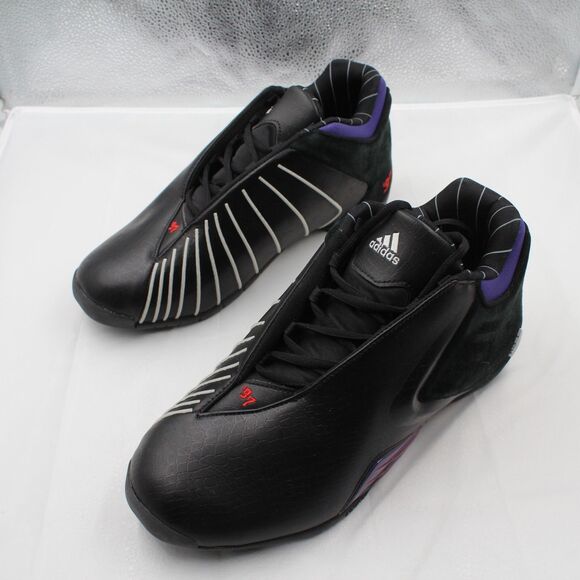 Adidas TMAC 3 Restomod Raptors Men\'s 9.5 Basketball Black GY2394 New no Box main image 9